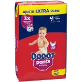 Dodot Storlek 4 Extra Aktiva Blöjor 43 Enheter