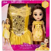JAKKS Pacific Skönheten Och Odjuret Disney Belle + Klädd Docka 38 Cm