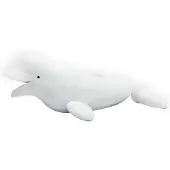 Collecta Mjuk Vitvalsplysch