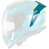Premier Helmets Hyper Hjälmens Bakspoiler