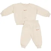 Nike Sweatset - Sweatshirt/Sweatpants - Pale Ivory Heather - - 6 mån - Sweatset