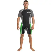 Abysstar Surf 2.5 Mm Kortärmad Shorty Med Dragkedja Fram
