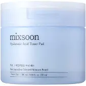 Mixsoon - Hyaluronsyra Toner Pad, 80 st - återfuktande tonerkuddar