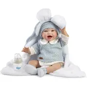 MuÑecas Guca Noel Reborn Baby Hårlös 42-46 Cm