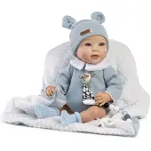 MuÑecas Guca Samuel Reborn Baby Hårlös 38 Cm