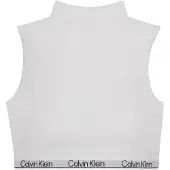 Calvin Klein Lightly Lined Mockneck Bralette Icon Cotton Modal