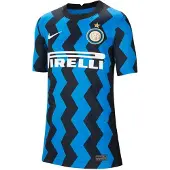 Nike Inter Fc 20/21 Breathe Stadium Hemma Kortärmad Juniort-shirt