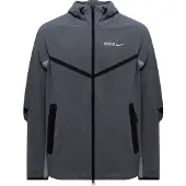 Nike Barcelona Träningsjacka Tech Woven Vindjacka FZ - Grå - , storlek Large