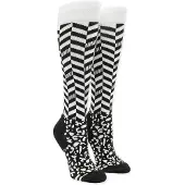 Volcom - Skidstrumpor dam - Cheetah Chev Otc Sock W Black för Unisex - Storlek M - Svart