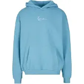 Karl kani Sweatshirt 'Essential' ljusblå / vit