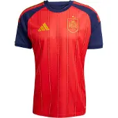 Adidas Spain 2026 Home Shirt, röd