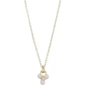 Sno of sweden Eira guld trippel pärlhalsband 1368-0245362