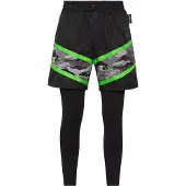 Plein sport Sport Leggings Camouflage