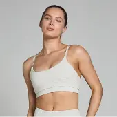 MP Women's Basics Bra – Light Grey Marl - M