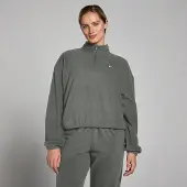 MP Women's Funnel Neck 1/4 Zip Fleece – Gunmetal - L