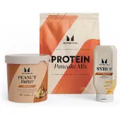 Myprotein Pancake Bundle - Chocolate - Peanut Butter, Crunchy - Unflavoured
