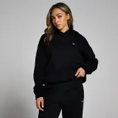 MP Women's Basics Oversized Hoodie – Black - XXS