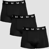 Myprotein MP Technical Boxers (3-pack) för män - Svart - S