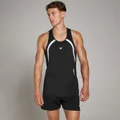 MP Men's Tempo Stringer Vest – Black - XXL