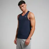 MP Men's Rest Day Stringer Vest – Navy - L
