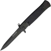 ElitEdge Stiletto Linerlock A/O Black