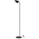 Maytoni Golvlampa Mollis, Svart, Vardagsrum / matsal, Metall, Modern, Golvlampa