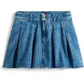 Tommy Hilfiger Tommy Jeans Pleated Denim Mini Skirt