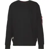 Alpha industries Sweatshirt blå / röd / svart / vit