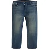 Levi's Jeans '501 Original Jeans (Big & Tall)' blå denim
