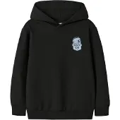 Name it Sweatshirt 'NKMVugo' ljusblå / svart