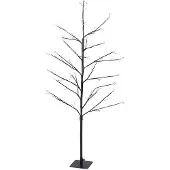Julgran Med 240 Varmvita Led-lampor 120 Cm