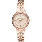Michael Kors MK3643 Cinthia Pärlemortavla Damklocka 33mm stark rosa