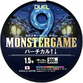 Duel Monstergame 9 Vertical Fishing Flätlina 300 M