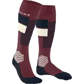 Falke Women's Sk4 Advanced Skiing Knee-High Socks Merlot