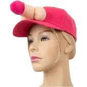 Orion Peniskeps med basebollskärm (rosa)