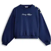 Tommy Hilfiger Sweatshirt blå / vit