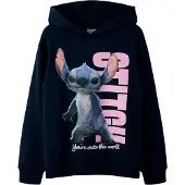 Name it Sweatshirt 'NKFnibul Stitch' blå / marinblå / rosa