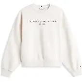Tommy Hilfiger Logo Relaxed Fleece Sweatshirt