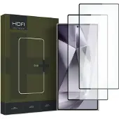 Hofi Samsung Galaxy S24 Ultra Premium Pro+ Härdat Glas Skärmskydd - 9H - 2 St. - Svart Kant