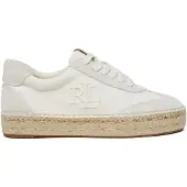 Ralph Lauren Låg sneaker 'LUIZE' vit