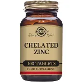Solgar Chelated Zinc Tabletter 100 Enheter