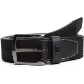 Tommy Hilfiger Denton Flag Plaque Suede Belt
