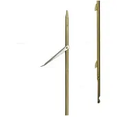Picasso Gold Spring Steel Round Shark Fin 7 Mm Enkel Flopper Spjutaxel