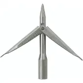 Salvimar Portoghese Stainless Steel Spjutspets 5 Enheter
