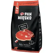 PAN MIĘSKO Hundmat Med Nötkött Och Getkött 20kg
