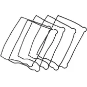 Cometic C9281 Ventilkåpspackning