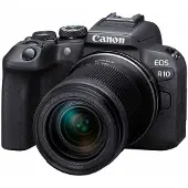 Canon EOS R10 - Digitalkamera - spegellöst - 24.2 MP - APS-C - 4 K / 60 fps - 8.3x optisk zoom RF-S 18-150 mm F3,5-6,3 IS STM objektiv - Wi-Fi, Blu...