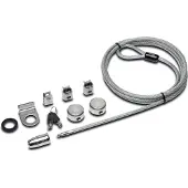 Kensington Locking Kit - Lås för säkerhetskabel - silver - 2.44 m - TAA-kompatibel - för Apple Pro Display XDR