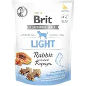 Brit Vårdande Lätt Snack Med Kanin För Vuxna Hundar 10x150g