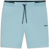 BOSS för män. 50543091 Shorts Zone blå (S), Casual, Polyester